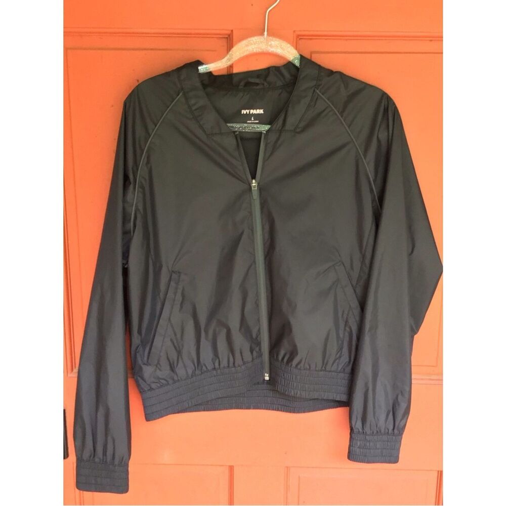 IVY PARK Black Bomber Windbreaker Jacket - Picture 4 of 4